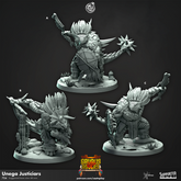 Unega Justiciars 3D-printed model